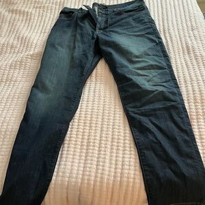 Travis Mathew Dark Blue Straight Jeans Worn once 38x32